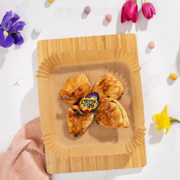 Easter baking: Creme Egg Croissants!