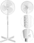16" Pedestal Fan - White