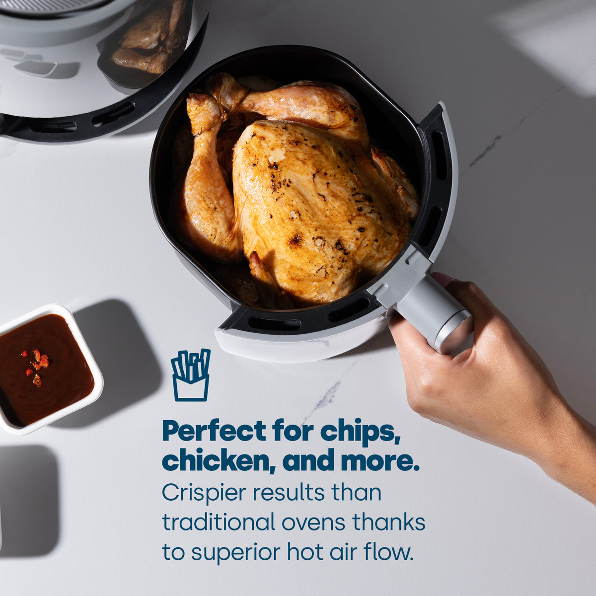 Livivo 2L Air Fryer Grey Free Delivery