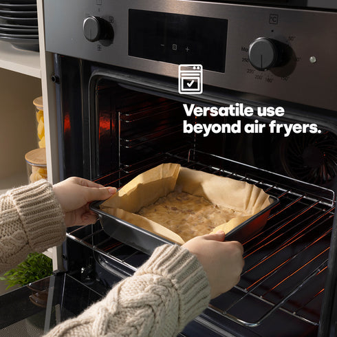 100 Disposable Air Fryer Liners - Square