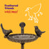 Wall Mounted Cast Iron Bird Bath