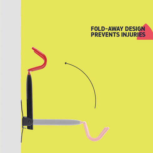 Wall Mounted Folding Bike Rack