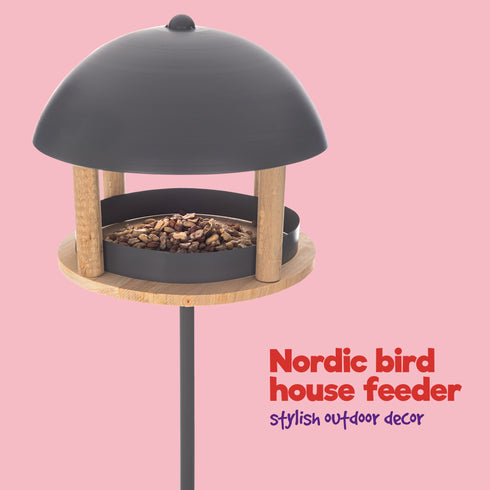 Nordic House Bird Feeder