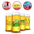 Novelty Beer Can Pint Glasses - Set of 4