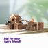 Petlicity Wooden Hamster Play House