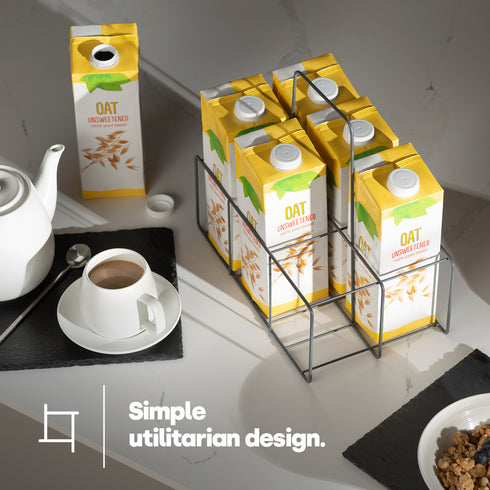 Wire Milk Bottle Holder - 6 BTL