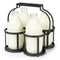Dual-Handle Milk Bottle Holder - 4 BTL