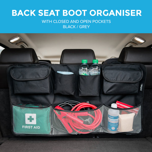 Car Backseat Storage Bag With Pockets