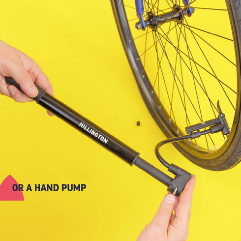 Hybrid Bike Hand and Foot Pump - Black