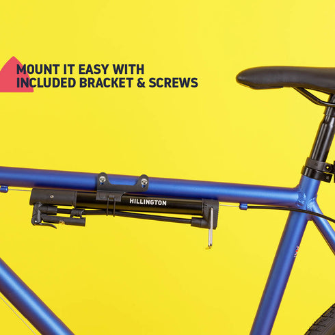 Hybrid Bike Hand and Foot Pump - Black