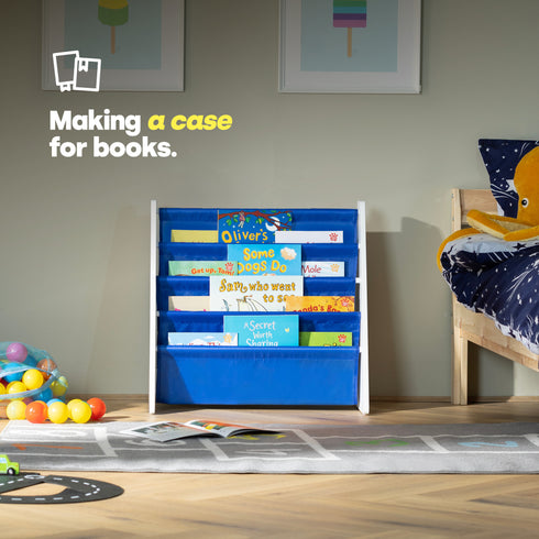 Childrens Bookcase - Blue