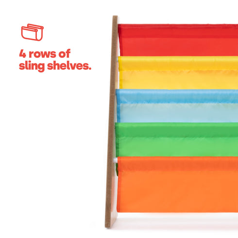 Childrens Bookcase - Rainbow
