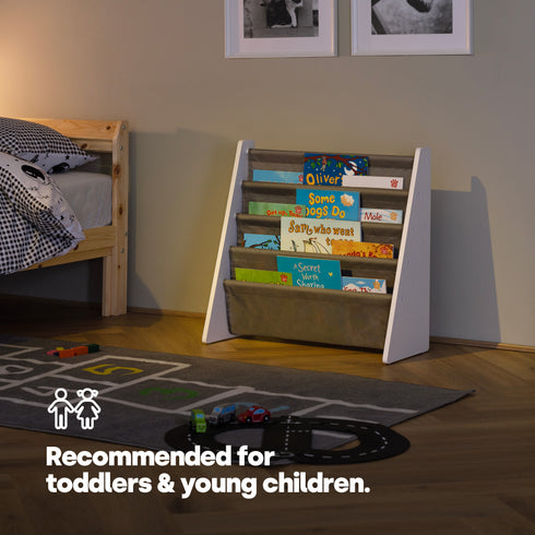 Childrens Bookcase - Slate