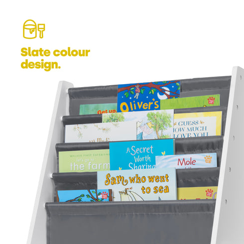Childrens Bookcase - Slate
