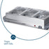 Buffet Server & Plate Warmer - 3 Tray