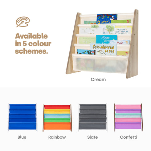 Childrens Bookcase - Cream