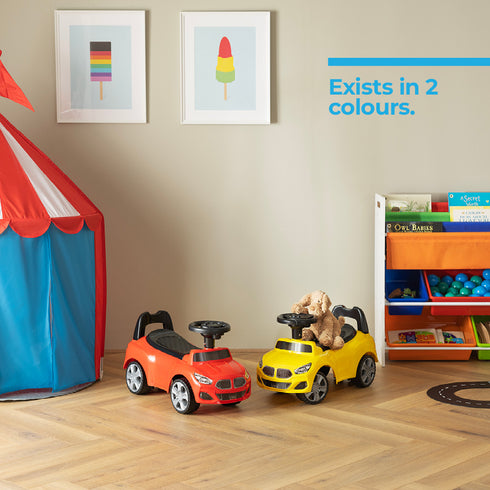 Kids Ride On Sports Car – Yellow