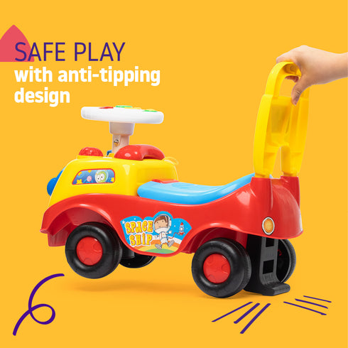 Baby Ride on Car Walker - Red