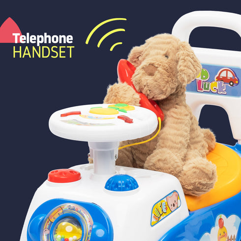 Baby Ride on Car Walker - Blue