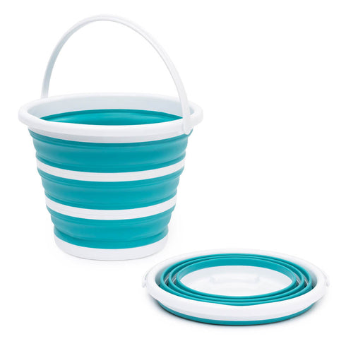 Collapsible Bucket - Turquoise