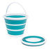 Collapsible Bucket - Turquoise