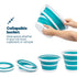 Collapsible Bucket - Turquoise
