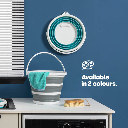 Collapsible Bucket - Turquoise