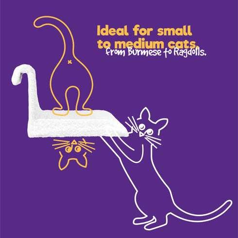 Cat Radiator Bed - Arctic Fleece