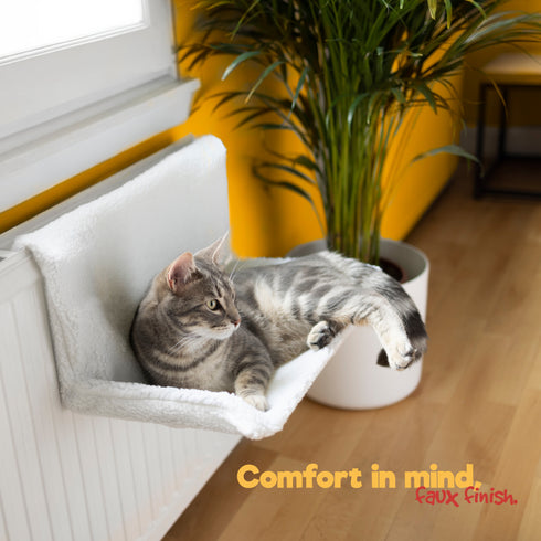 Cat Radiator Bed - Arctic Fleece