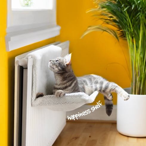 Cat Radiator Bed - Arctic Fleece