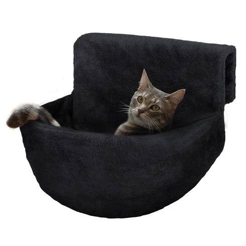 Deluxe Cat Radiator Bed - Black