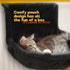 Deluxe Cat Radiator Bed - Black