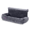 Snuggle Padded Cat Radiator Bed - Grey