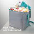 LIVIVO Insulated Cooler Bag with Free Freezer Block - 28L Capacity for Picnic Beach Travel