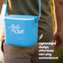 LIVIVO Cool Box 5L Lightweight Portable Foam Insulation Carrying Strap - Blue