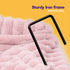 Petlicity Snuggle Padded Cat Radiator Bed 56x35x25cm - Striped Faux Fur - Pink