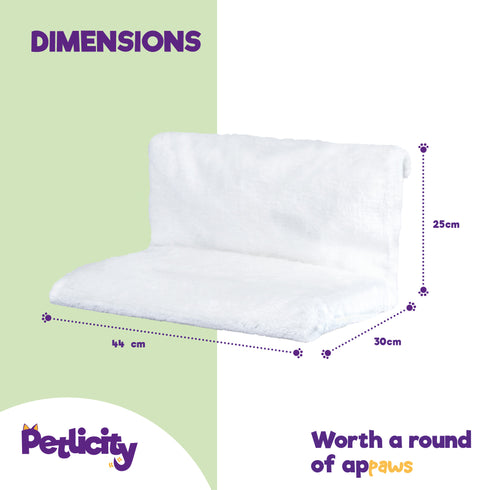 Cat Radiator Bed - White