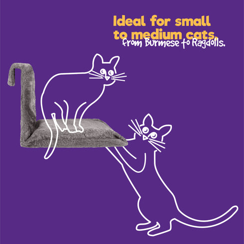 Cat Radiator Bed - Grey