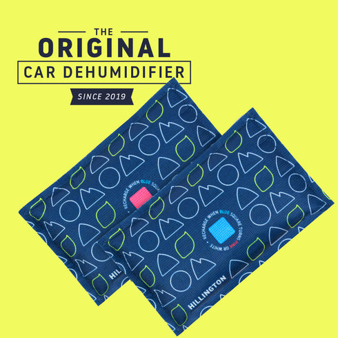 Hillington Reusable Car Dehumidifier Bags 2 x 250g - Activated Carbon