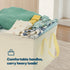 Livivo Collapsible Fabric Laundry Storage Bag 2-Pack - Space-Saving Organization Solution - Beige