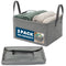Livivo Collapsible Fabric Laundry Storage Bag 2-Pack - Space-Saving Organization Solution - Grey