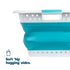 Foldaway Laundry Basket - Turquoise