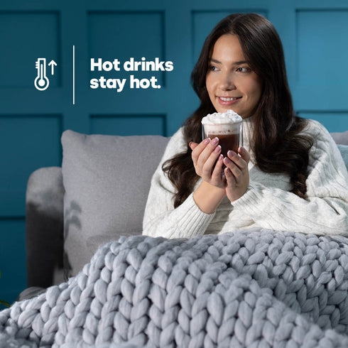 Double-Walled Thermo Glass - Set of 2