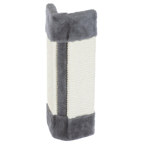 Corner cat scratch post - Grey