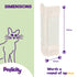 Corner cat scratch post - Beige