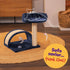Cat Bed with Scratch Post - Navy