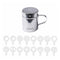 Cocoa Duster with 16 Coffee Art Stencils