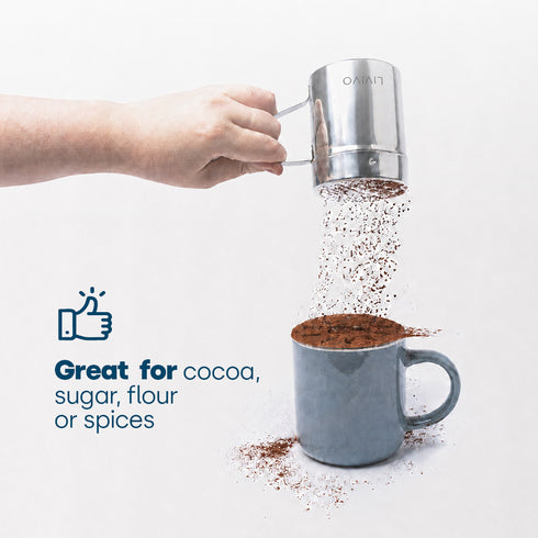 Cocoa Duster with 16 Coffee Art Stencils