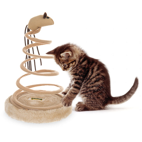Cat Spiral Springing Toy