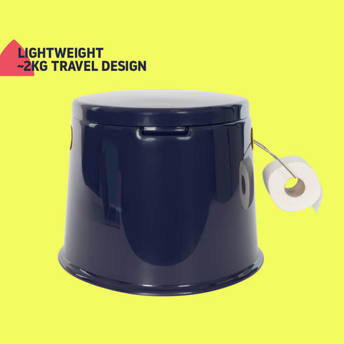 Portable Camping Toilet - Navy